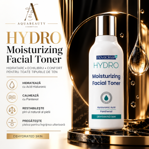 Toner facial hidratant cu Acid Hialuronic 100ml