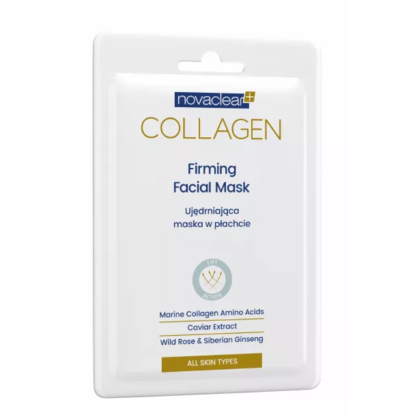 Masca Servetel cu efect de Lifting Collagen Novaclear