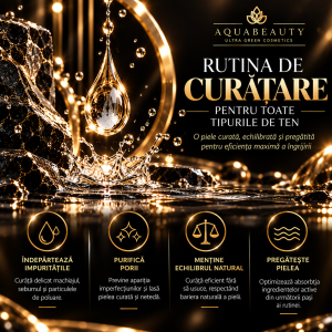 Rutina curatare pentru toate tipurile de ten Almost1.618, 400ml