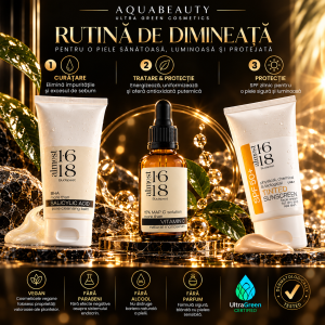 Mattifying Morning Routine Almost1618 pentru ten mixt, gras, acneic