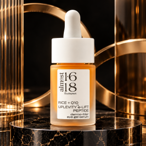 RICE+Q10 Peptide dermo-filler eye gel serum Almost1618, 15ml